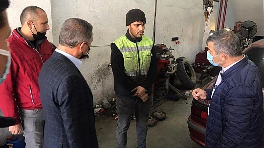 Soydemir, Esnaf Ziyaretlerine Devam Ediyor