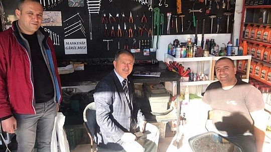 Soydemir, Esnaf Ziyaretlerine Devam Ediyor