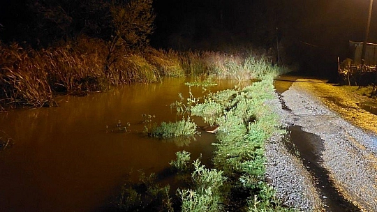 Sağanak yağış Dalaman'da hayatı olumsuz etkiledi