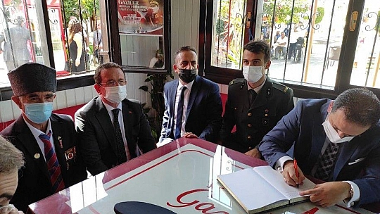 Fethiye'de Gaziler Günü Törenle Kutlandı