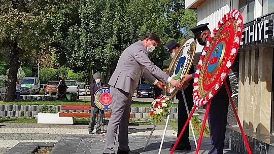 Fethiye'de Gaziler Günü Törenle Kutlandı