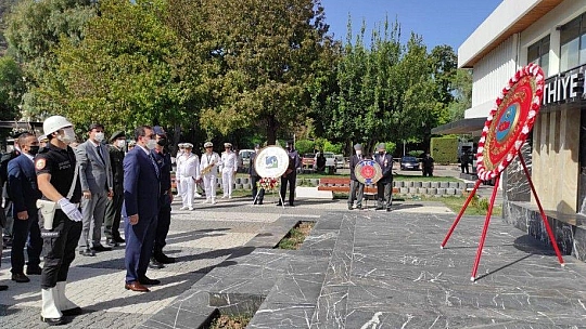 Fethiye'de Gaziler Günü Törenle Kutlandı