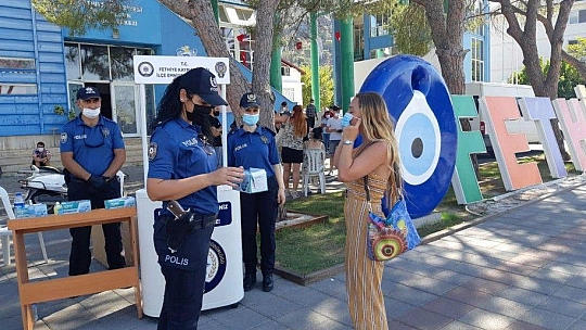 Emniyetten, maske hassasiyeti