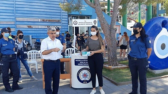 Emniyetten, maske hassasiyeti