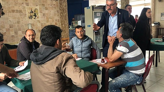 Milletvekili Adayı Yiğit Çalışmalarını Bodrum'da Sürdürdü 