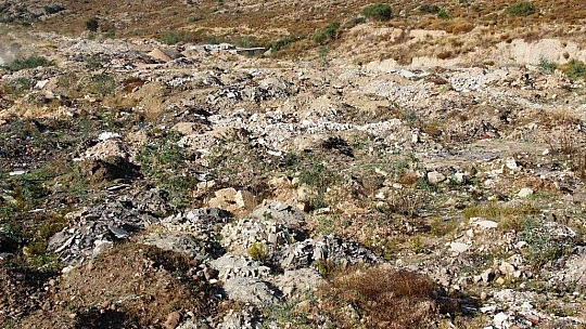 AFAD 'Afet ve acil durum toplanma alanı' kaçak hafriyatla doldu