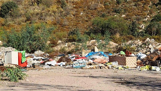 AFAD 'Afet ve acil durum toplanma alanı' kaçak hafriyatla doldu