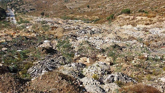 AFAD 'Afet ve acil durum toplanma alanı' kaçak hafriyatla doldu