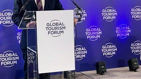 Ahmet Aras Global turizm Formunda Türkiye'yi temsil ediyor