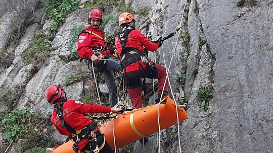 AKUT Eğitimleri Saklıkent'te Yapıldı 