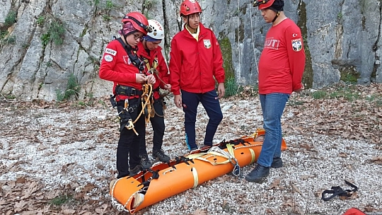 AKUT Eğitimleri Saklıkent'te Yapıldı 