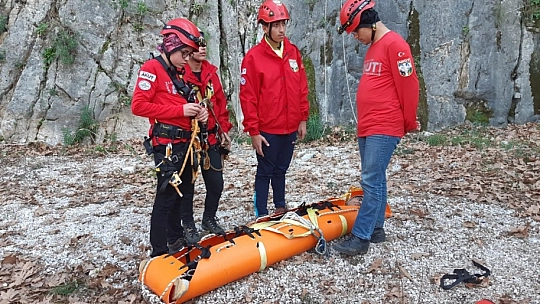 AKUT Eğitimleri Saklıkent'te Yapıldı 