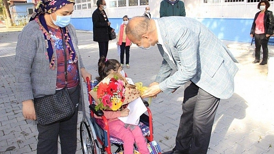 Atık yağlar tekerlekli sandalyeye dönüştü