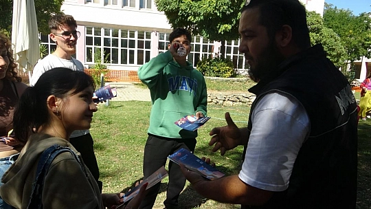 Emniyetten MSKÜ öğrencilerine bilgilendirme