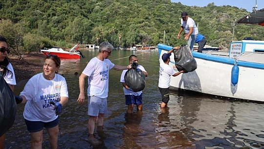 5 yılda 500 bin ton atık toplandı