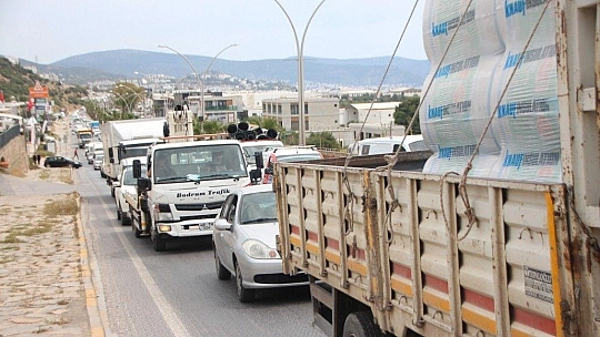 Tam kapanma öncesi tatilciler Bodrum'a akın ediyor 