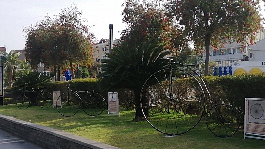 Hurdalar bisiklete dönüştü