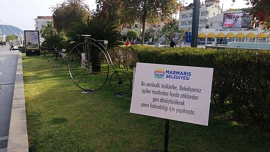 Hurdalar bisiklete dönüştü