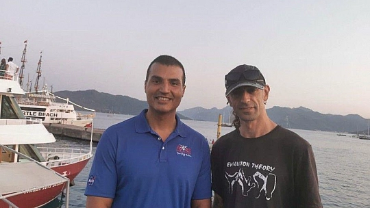 Mars'a uçan ilk helikopterin tasarımcılarından olan Gazzeli Loay Elbasyouni Marmaris'te