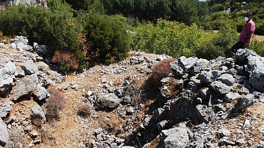 Gizemli kent 'Thera' gün yüzüne çıkıyor