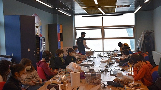 Deneyap teknoloji atölyelerinde proje şenliği
