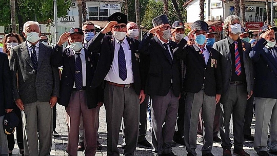 Fethiye'de Gaziler Günü Törenle Kutlandı
