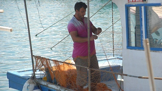 Balıkçılar Ve Ticari Tekneler Demir Aldı