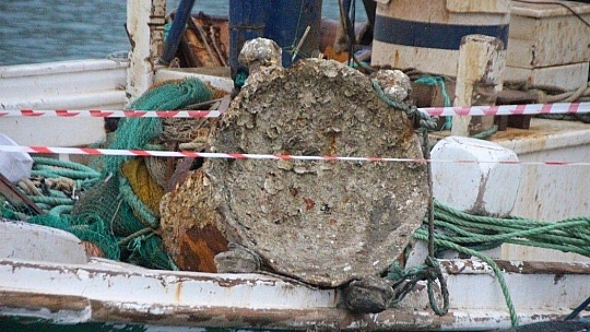 Balıkçıların ağına takılan cisim SAS komandolarını harekete geçirdi