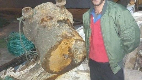 Balıkçıların ağına takılan cisim SAS komandolarını harekete geçirdi