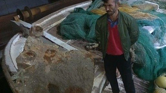 Balıkçıların ağına takılan cisim SAS komandolarını harekete geçirdi