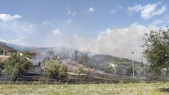 Belen Kahvesi mevkiindeki yangın kontrol altına alındı