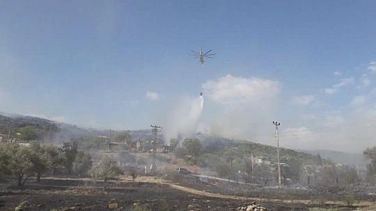 Belen Kahvesi mevkiindeki yangın kontrol altına alındı