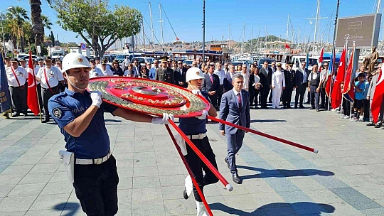 Bodrum'da Gaziler Günü törenle kutlandı
