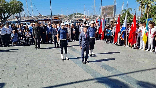 Bodrum'da Gaziler Günü törenle kutlandı