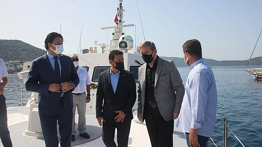 Bodrum'da Kabotaj Bayramı kutlaması