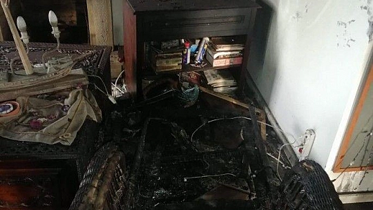 Bodrum'da yabancı uyruklu çıkan yangında hayatını kaybetti