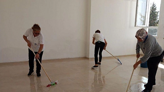 Bodrum'daki okullarda ihtiyaçlar gideriliyor