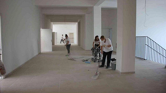 Bodrum'daki okullarda ihtiyaçlar gideriliyor