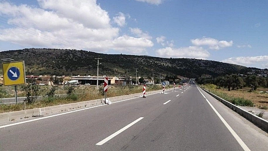 Bodrum-Milas Karayolu'nda çalışmaların bir an önce tamamlanması bekleniyor