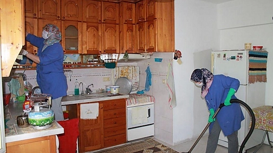 Dalaman'da yaşlılara yönelik vefa projesi devam ediyor