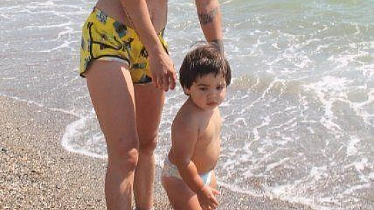 Fethiye'de Gençler Denize Koştu