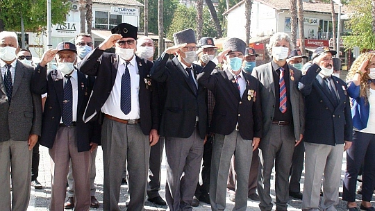 Fethiye'de Gaziler Günü Törenle Kutlandı