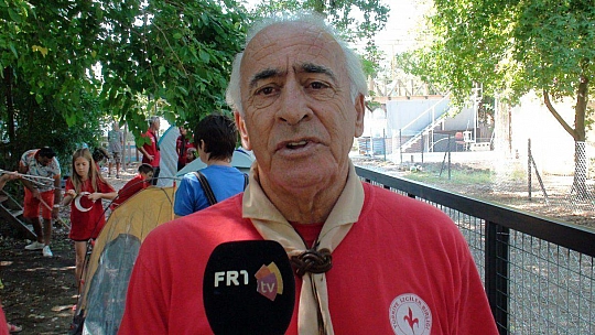 ADAY İZCİ KAMPI BAŞLADI