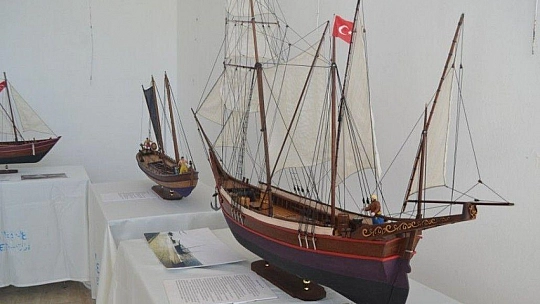 Fethiye Gemi Modeli Sergisi Açıldı