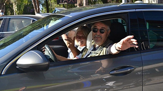 19 Mayıs Bayramı'na araç konvoyu damga vurdu