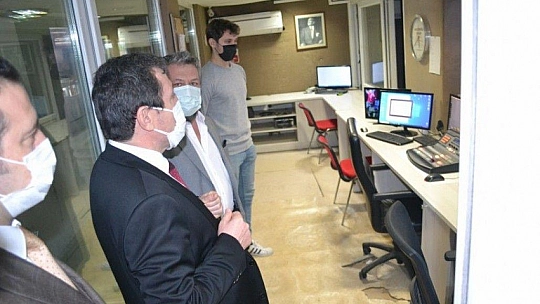 Vali Tavlı'dan SED Medya ve İGD'ye ziyaret