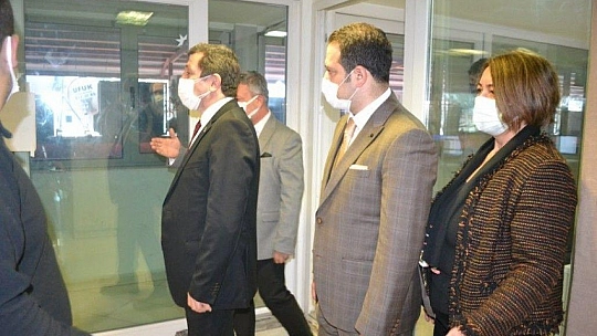 Vali Tavlı'dan SED Medya ve İGD'ye ziyaret