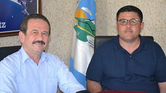 Ak Parti Başkan Öztürk, Yeni Başkan Kökten'e 'Hayırlı Olsun' Ziyaretinde Bulundu