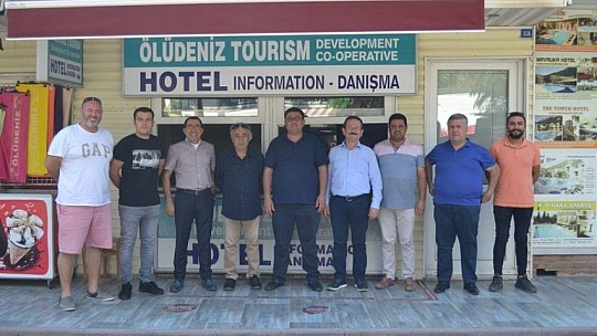 Ak Parti Başkan Öztürk, Yeni Başkan Kökten'e 'Hayırlı Olsun' Ziyaretinde Bulundu