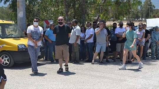 Fethiye'de TYT sınavında sıcaklık ve gürültü problemi yaşandı